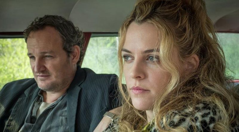 Jason Clarke and Riley Keough in Netflix's "The Devil All the Time".