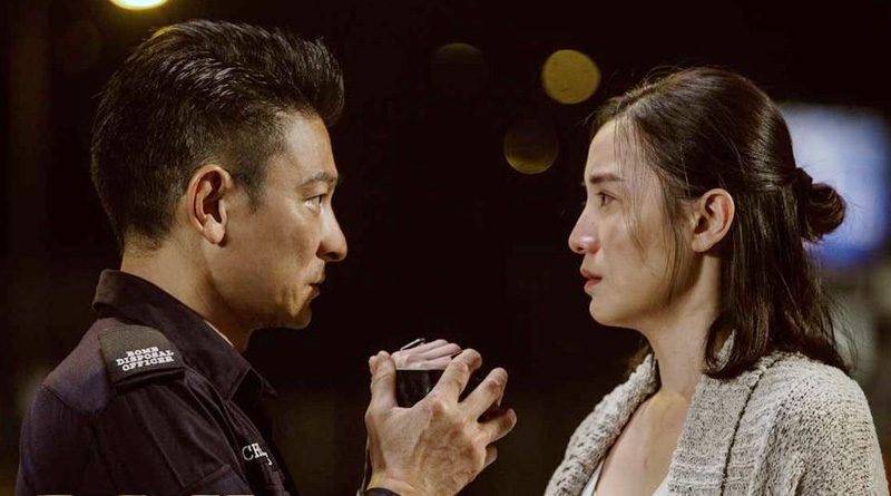 Andy Lau and Song Jia in Herman Yau's "Shock Wave" (2017)