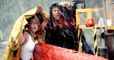 Bill Paxton and Helen Hunt in "Twister" (1996)