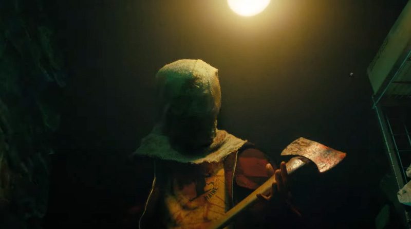 The possessed axe-wielding killer in Netflix's "Fear Street Part Two: 1978" (2021)