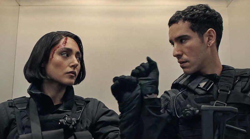 Golshifteh Farahani and Adam Bessa in Netflix's "Extraction 2" (2023)