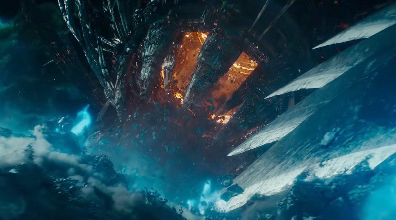 The planet-devouring Unicron (Colman Domingo) in "Transformers: Rise of the Beasts" (2023)