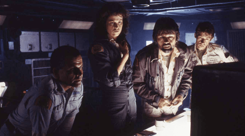 A scene from "Alien" 45th anniversary re-release