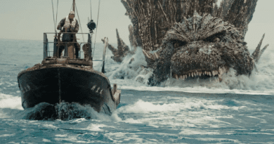 A scene from "Godzilla Minus One" (2023)