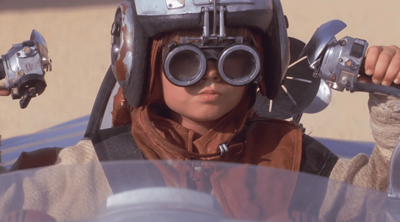 Anakin Skywalker (Jake Lloyd) in "Star Wars: Episode I - The Phantom Menace" 25th anniversary re-release