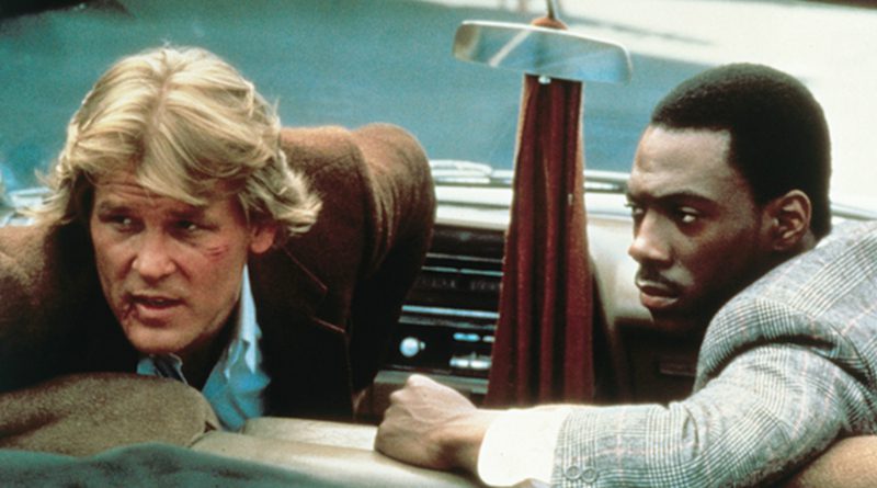 Nick Nolte and Eddie Murphy in "48 Hrs." (1982)