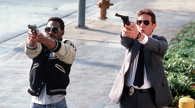Eddie Murphy and Judge Reinhold in "Beverly Hills Cop II" (1987)