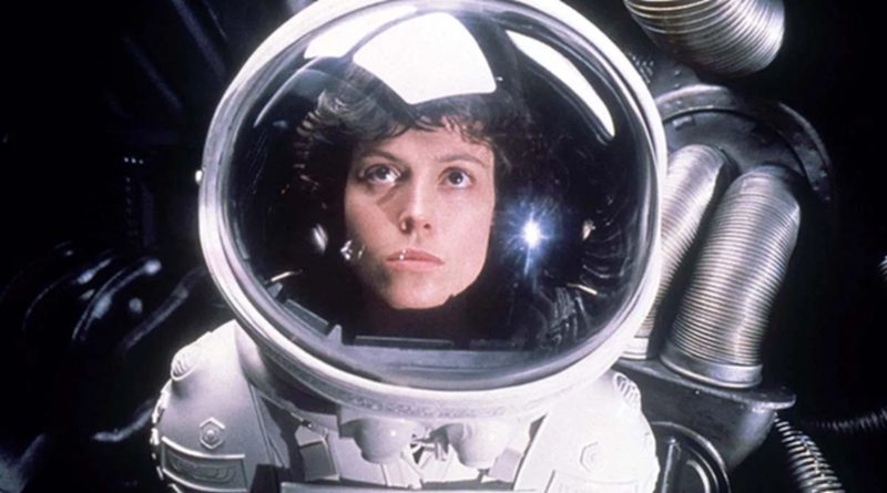 Then-young Sigourney Weaver as Ripley in "Alien" (1979)