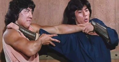 Conan Lee and Hiroyuki Sanada in "Ninja in the Dragon's Den" (1982)