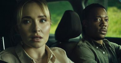 Hayden Panettiere and Tyler James Williams in "Amber Alert" (2024)