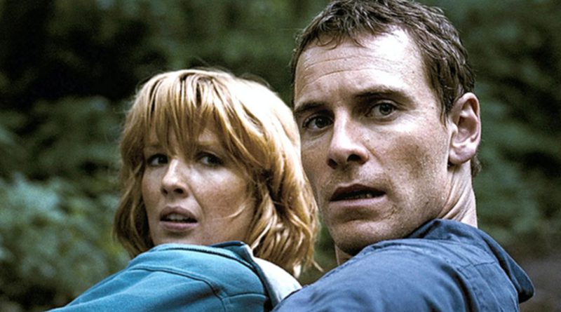 Kelly Reilly and Michael Fassbender in "Eden Lake" (2008)