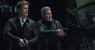 George Clooney and Brad Pitt in Apple TV+'s "Wolfs" (2024)