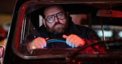 Nick Frost in Shudder's "Black Cab" (2024)