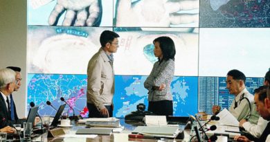 Andy Lau and Karen Mok in "Cesium Fallout" (2024)