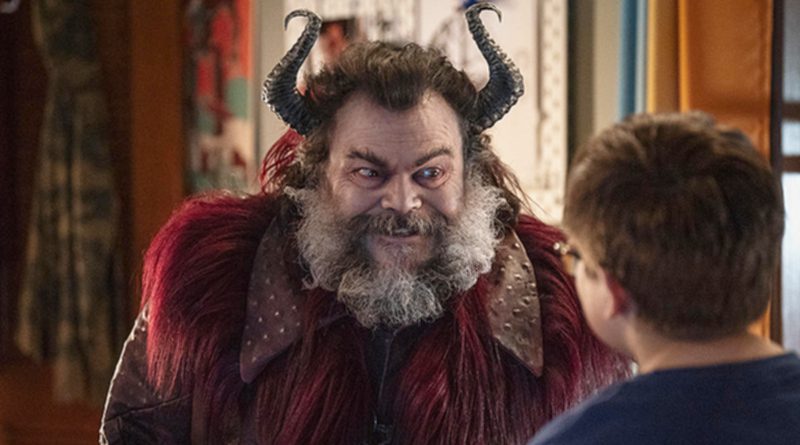 Jack Black and Robert Timothy Smith in Paramount+'s "Dear Santa" (2024)