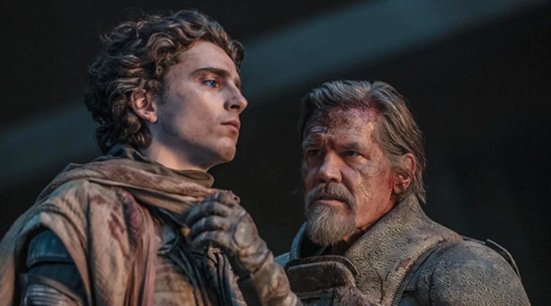 Timothee Chamalet and Josh Brolin in "Dune: Part Two" (2024)